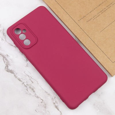 Чохол Silicone Cover Lakshmi Full Camera (AA) для Samsung Galaxy A56 5G Бордовий / Marsala