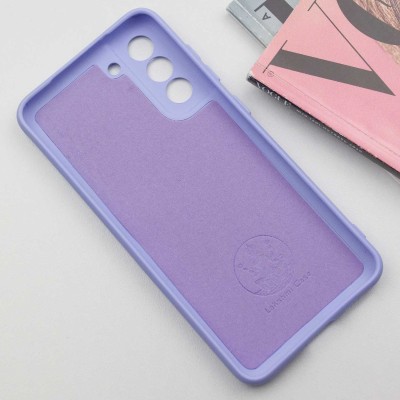 Чохол Silicone Cover Lakshmi Full Camera (AA) для Samsung Galaxy S21 FE Бузковий / Dasheen Чохол Silicone Cover Lakshmi Full Camera (AA) для Samsung Galaxy S21 FE Бузковий / Dasheen