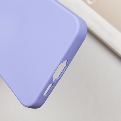 Чохол Silicone Cover Lakshmi Full Camera (AA) для Samsung Galaxy S23 Бузковий / Dasheen