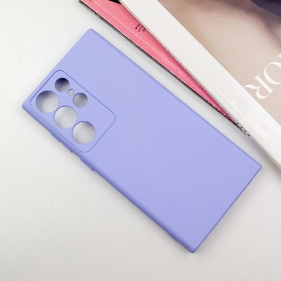 Чохол Silicone Cover Lakshmi Full Camera (AA) для Samsung Galaxy S25 Ultra Бузковий / Dasheen Чохол Silicone Cover Lakshmi Full Camera (AA) для Samsung Galaxy S25 Ultra Бузковий / Dasheen
