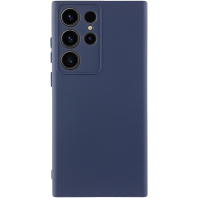 Чохол Silicone Cover Lakshmi Full Camera (AA) для Samsung Galaxy S25 Ultra Синій / Midnight Blue