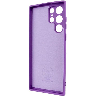 Чохол Silicone Cover Lakshmi Full Camera (AA) для Samsung Galaxy S25 Ultra Фіолетовий / Purple