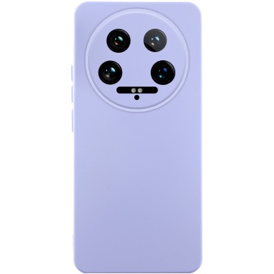 Чохол Silicone Cover Lakshmi Full Camera (AA) для Xiaomi 14 Ultra Бузковий / Dasheen Чохол Silicone Cover Lakshmi Full Camera (AA) для Xiaomi 14 Ultra Бузковий / Dasheen