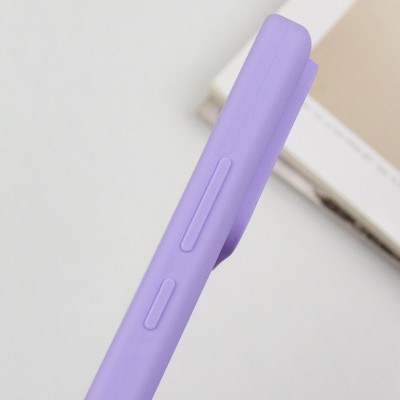 Чохол Silicone Cover Lakshmi Full Camera (AA) для Xiaomi 14 Бузковий / Dasheen