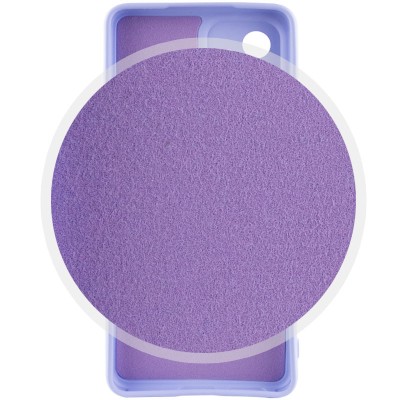 Чохол Silicone Cover Lakshmi Full Camera (AA) для Xiaomi Poco M5 Бузковий / Dasheen