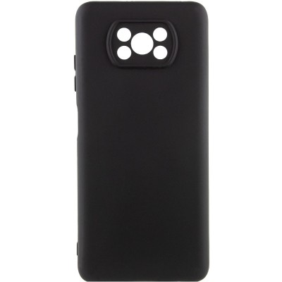 Чохол Silicone Cover Lakshmi Full Camera (AA) для Xiaomi Poco X3 NFC / Poco X3 Pro Чорний / Black Чохол Silicone Cover Lakshmi Full Camera (AA) для Xiaomi Poco X3 NFC / Poco X3 Pro Чорний / Black