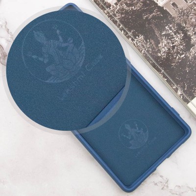 Чохол Silicone Cover Lakshmi Full Camera (AA) для Xiaomi Poco X6 Pro Синій / Navy Blue