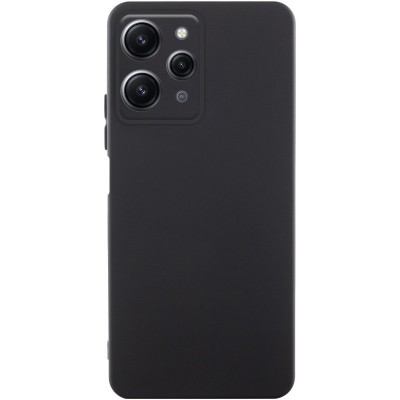 Чохол Silicone Cover Lakshmi Full Camera (AA) для Xiaomi Redmi 12 Чорний / Black Чохол Silicone Cover Lakshmi Full Camera (AA) для Xiaomi Redmi 12 Чорний / Black