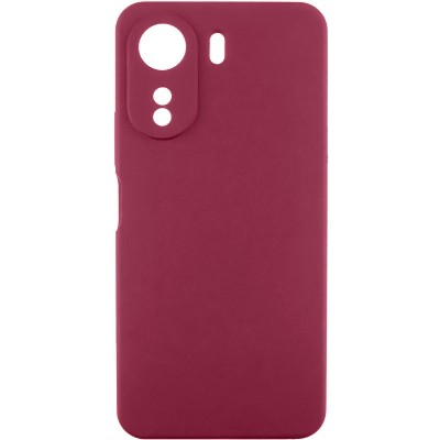 Чохол Silicone Cover Lakshmi Full Camera (AA) для Xiaomi Redmi 13C / Poco C65 Бордовий / Marsala Чохол Silicone Cover Lakshmi Full Camera (AA) для Xiaomi Redmi 13C / Poco C65 Бордовий / Marsala