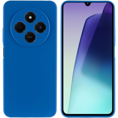 Чохол Silicone Cover Lakshmi Full Camera (AA) для Xiaomi Redmi 14C / Poco C75 Синій / Navy Blue Чохол Silicone Cover Lakshmi Full Camera (AA) для Xiaomi Redmi 14C / Poco C75 Синій / Navy Blue