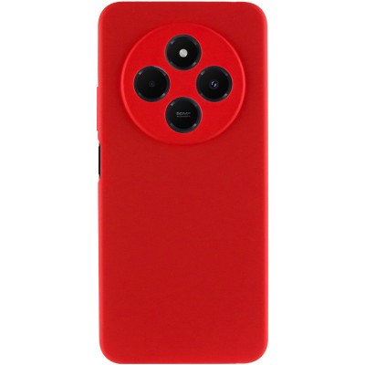 Чохол Silicone Cover Lakshmi Full Camera (AA) для Xiaomi Redmi 14C / Poco C75 Червоний / Red