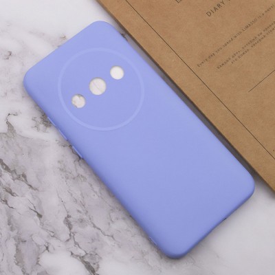 Чохол Silicone Cover Lakshmi Full Camera (AA) для Xiaomi Redmi A3 Бузковий / Dasheen Чохол Silicone Cover Lakshmi Full Camera (AA) для Xiaomi Redmi A3 Бузковий / Dasheen