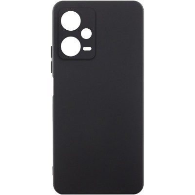 Чохол Silicone Cover Lakshmi Full Camera (AA) для Xiaomi Redmi Note 12 Pro 5G Чорний / Black