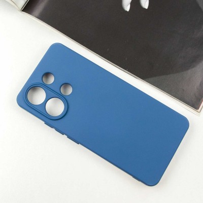 Чохол Silicone Cover Lakshmi Full Camera (AA) для Xiaomi Redmi Note 13 5G Синій / Navy Blue Чохол Silicone Cover Lakshmi Full Camera (AA) для Xiaomi Redmi Note 13 5G Синій / Navy Blue