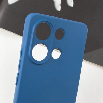 Чохол Silicone Cover Lakshmi Full Camera (AA) для Xiaomi Redmi Note 13 5G Синій / Navy Blue Чохол Silicone Cover Lakshmi Full Camera (AA) для Xiaomi Redmi Note 13 5G Синій / Navy Blue