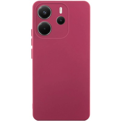 Чохол Silicone Cover Lakshmi Full Camera (AA) для Xiaomi Redmi Note 14 4G (Int. version) Бордовий / Marsala Чохол Silicone Cover Lakshmi Full Camera (AA) для Xiaomi Redmi Note 14 4G (Int. version) Бордовий / Marsala
