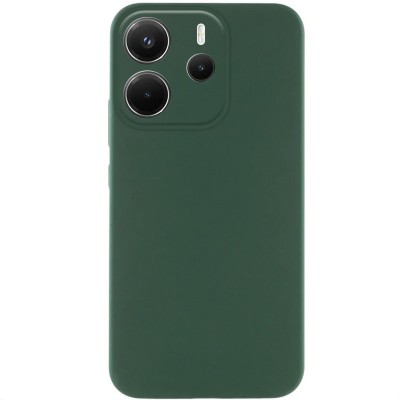 Чохол Silicone Cover Lakshmi Full Camera (AA) для Xiaomi Redmi Note 14 4G (Int. version) Зелений / Dark green Чохол Silicone Cover Lakshmi Full Camera (AA) для Xiaomi Redmi Note 14 4G (Int. version) Зелений / Dark green