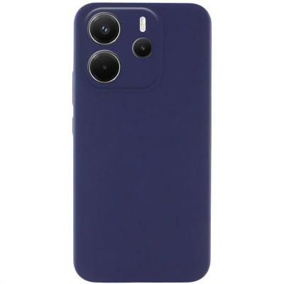 Чохол Silicone Cover Lakshmi Full Camera (AA) для Xiaomi Redmi Note 14 4G (Int. version) Синій / Midnight blue Чохол Silicone Cover Lakshmi Full Camera (AA) для Xiaomi Redmi Note 14 4G (Int. version) Синій / Midnight blue