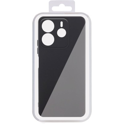 Чохол Silicone Cover Lakshmi Full Camera (AA) для Xiaomi Redmi Note 14 4G (Int. version) Чорний / Black