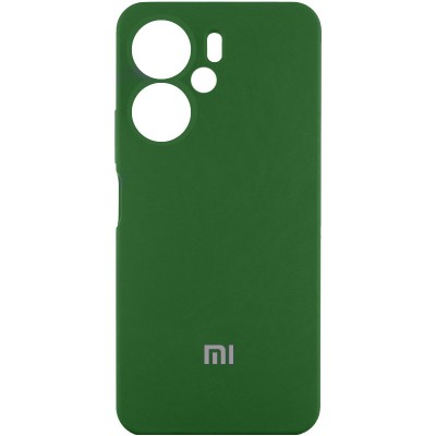 Чохол Silicone Cover Lakshmi Full Camera (AAA) with Logo для Xiaomi Redmi 13C 4G/5G / Poco C65/M6 5G Зелений / Cyprus Green Чохол Silicone Cover Lakshmi Full Camera (AAA) with Logo для Xiaomi Redmi 13C 4G/5G / Poco C65/M6 5G Зелений / Cyprus Green