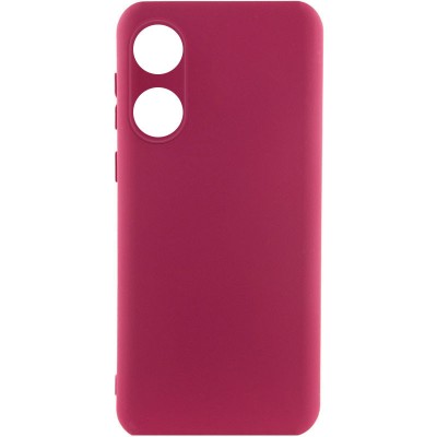 Чохол Silicone Cover Lakshmi Full Camera (AAA) для Oppo A58 4G Бордовий / Plum Чохол Silicone Cover Lakshmi Full Camera (AAA) для Oppo A58 4G Бордовий / Plum