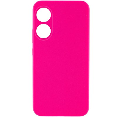 Чохол Silicone Cover Lakshmi Full Camera (AAA) для Oppo A58 4G Рожевий / Barbie pink Чохол Silicone Cover Lakshmi Full Camera (AAA) для Oppo A58 4G Рожевий / Barbie pink