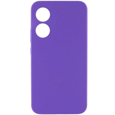 Чохол Silicone Cover Lakshmi Full Camera (AAA) для Oppo A58 4G Фіолетовий / Amethyst Чохол Silicone Cover Lakshmi Full Camera (AAA) для Oppo A58 4G Фіолетовий / Amethyst