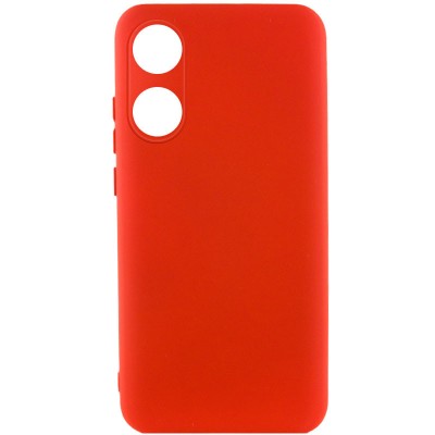 Чохол Silicone Cover Lakshmi Full Camera (AAA) для Oppo A58 4G Червоний / Red Чохол Silicone Cover Lakshmi Full Camera (AAA) для Oppo A58 4G Червоний / Red