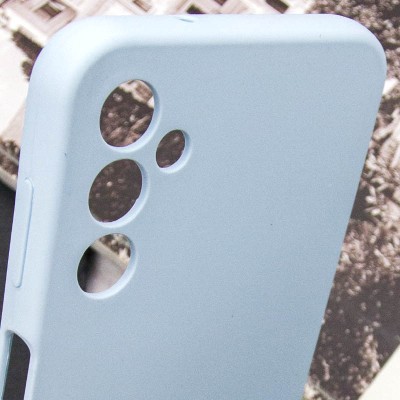 Чохол Silicone Cover Lakshmi Full Camera (AAA) для Samsung Galaxy A14 4G/5G Блакитний / Sweet Blue Чохол Silicone Cover Lakshmi Full Camera (AAA) для Samsung Galaxy A14 4G/5G Блакитний / Sweet Blue