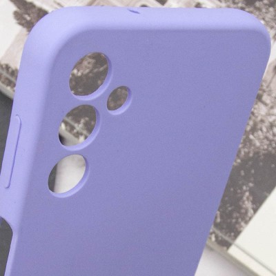 Чохол Silicone Cover Lakshmi Full Camera (AAA) для Samsung Galaxy A14 4G/5G Бузковий / Dasheen Чохол Silicone Cover Lakshmi Full Camera (AAA) для Samsung Galaxy A14 4G/5G Бузковий / Dasheen