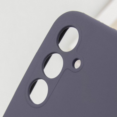 Чохол Silicone Cover Lakshmi Full Camera (AAA) для Samsung Galaxy A26 5G Сірий / Dark Gray Чохол Silicone Cover Lakshmi Full Camera (AAA) для Samsung Galaxy A26 5G Сірий / Dark Gray