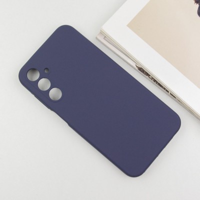Чохол Silicone Cover Lakshmi Full Camera (AAA) для Samsung Galaxy A26 5G Темно-синій / Midnight blue