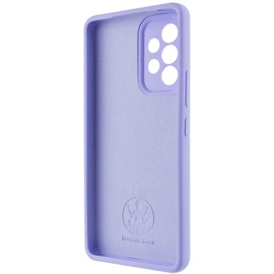 Чохол Silicone Cover Lakshmi Full Camera (AAA) для Samsung Galaxy A33 5G Бузковий / Dasheen