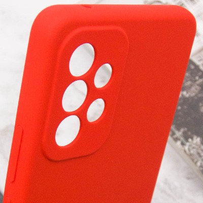 Чохол Silicone Cover Lakshmi Full Camera (AAA) для Samsung Galaxy A33 5G Червоний / Red Чохол Silicone Cover Lakshmi Full Camera (AAA) для Samsung Galaxy A33 5G Червоний / Red
