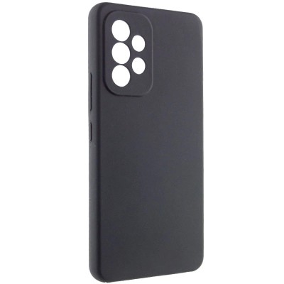 Чохол Silicone Cover Lakshmi Full Camera (AAA) для Samsung Galaxy A33 5G Чорний / Black Чохол Silicone Cover Lakshmi Full Camera (AAA) для Samsung Galaxy A33 5G Чорний / Black