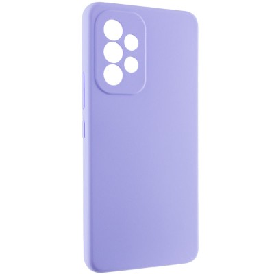 Чохол Silicone Cover Lakshmi Full Camera (AAA) для Samsung Galaxy A53 5G Бузковий / Dasheen Чохол Silicone Cover Lakshmi Full Camera (AAA) для Samsung Galaxy A53 5G Бузковий / Dasheen