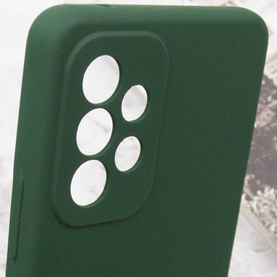 Чохол Silicone Cover Lakshmi Full Camera (AAA) для Samsung Galaxy A53 5G Зелений / Cyprus Green Чохол Silicone Cover Lakshmi Full Camera (AAA) для Samsung Galaxy A53 5G Зелений / Cyprus Green
