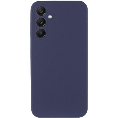Чохол Silicone Cover Lakshmi Full Camera (AAA) для Samsung Galaxy A55 Темно-синій / Midnight blue Чохол Silicone Cover Lakshmi Full Camera (AAA) для Samsung Galaxy A55 Темно-синій / Midnight blue