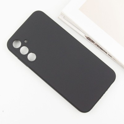 Чохол Silicone Cover Lakshmi Full Camera (AAA) для Samsung Galaxy A55 Чорний / Black Чохол Silicone Cover Lakshmi Full Camera (AAA) для Samsung Galaxy A55 Чорний / Black