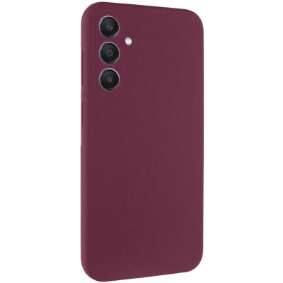 Чохол Silicone Cover Lakshmi Full Camera (AAA) для Samsung Galaxy A56 5G Бордовий / Plum