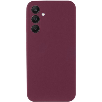 Чохол Silicone Cover Lakshmi Full Camera (AAA) для Samsung Galaxy A56 5G Бордовий / Plum