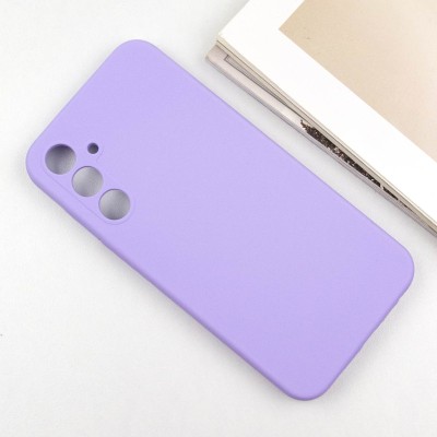 Чохол Silicone Cover Lakshmi Full Camera (AAA) для Samsung Galaxy A56 5G Бузковий / Dasheen Чохол Silicone Cover Lakshmi Full Camera (AAA) для Samsung Galaxy A56 5G Бузковий / Dasheen
