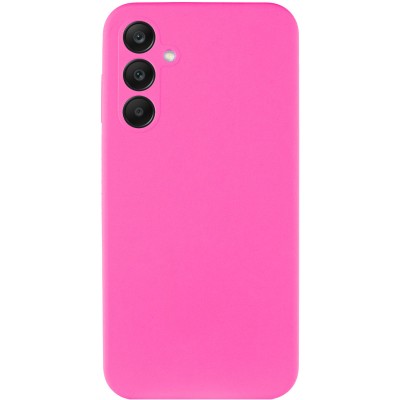 Чохол Silicone Cover Lakshmi Full Camera (AAA) для Samsung Galaxy A56 5G Рожевий / Barbie pink Чохол Silicone Cover Lakshmi Full Camera (AAA) для Samsung Galaxy A56 5G Рожевий / Barbie pink