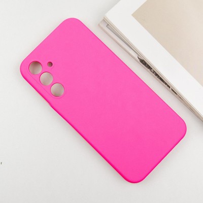 Чохол Silicone Cover Lakshmi Full Camera (AAA) для Samsung Galaxy A56 5G Рожевий / Barbie pink Чохол Silicone Cover Lakshmi Full Camera (AAA) для Samsung Galaxy A56 5G Рожевий / Barbie pink