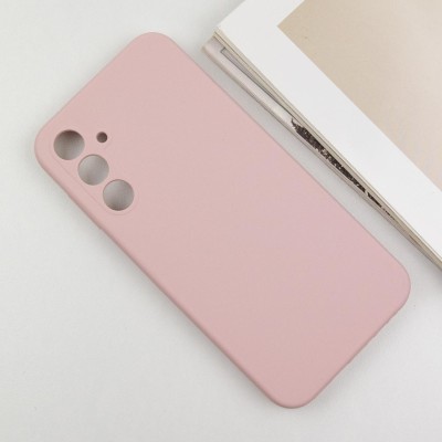 Чохол Silicone Cover Lakshmi Full Camera (AAA) для Samsung Galaxy A56 5G Рожевий / Pink Sand Чохол Silicone Cover Lakshmi Full Camera (AAA) для Samsung Galaxy A56 5G Рожевий / Pink Sand