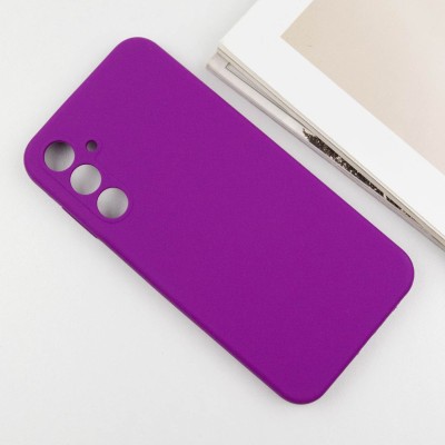 Чохол Silicone Cover Lakshmi Full Camera (AAA) для Samsung Galaxy A56 5G Сливовый / Purple Чохол Silicone Cover Lakshmi Full Camera (AAA) для Samsung Galaxy A56 5G Сливовый / Purple
