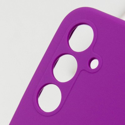 Чохол Silicone Cover Lakshmi Full Camera (AAA) для Samsung Galaxy A56 5G Сливовый / Purple Чохол Silicone Cover Lakshmi Full Camera (AAA) для Samsung Galaxy A56 5G Сливовый / Purple