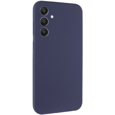 Чохол Silicone Cover Lakshmi Full Camera (AAA) для Samsung Galaxy A56 5G Темно-синій / Midnight blue