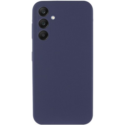 Чохол Silicone Cover Lakshmi Full Camera (AAA) для Samsung Galaxy A56 5G Темно-синій / Midnight blue