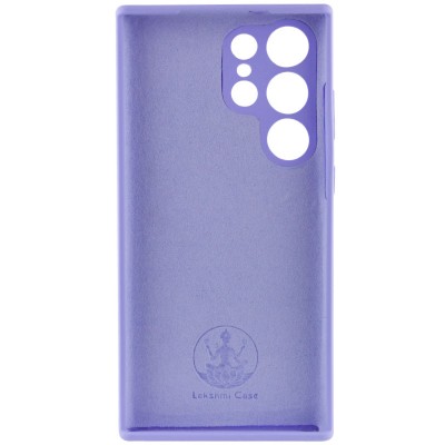 Чохол Silicone Cover Lakshmi Full Camera (AAA) для Samsung Galaxy S24 Ultra Бузковий / Dasheen